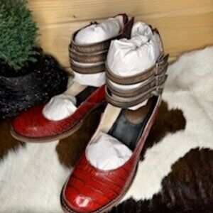 Randi Rec Croc Freebird Sandals